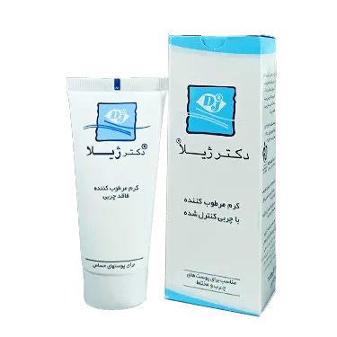کرم مرطوب کننده فاقد چربی ساده 60 گرمی دکتر ژیلا